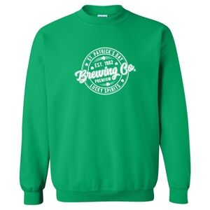Gildan Vibrant Green Crewneck Sweater